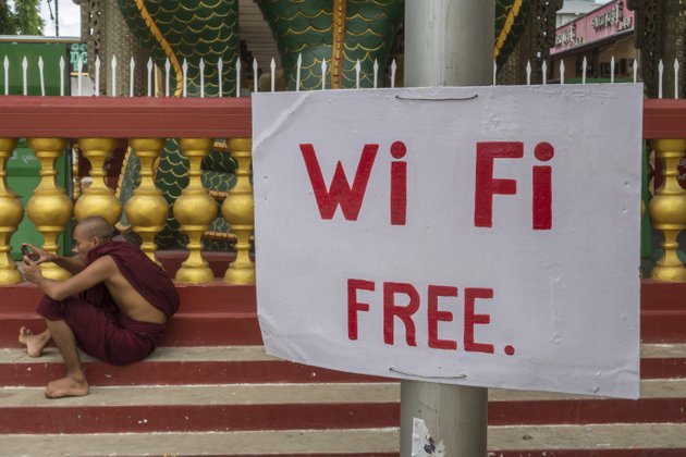 Myanmar Reisevorbereitung Internet