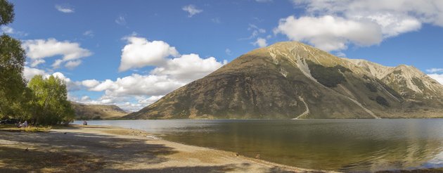 Neuseeland Campingplatz Roadtrip Lake Pearson