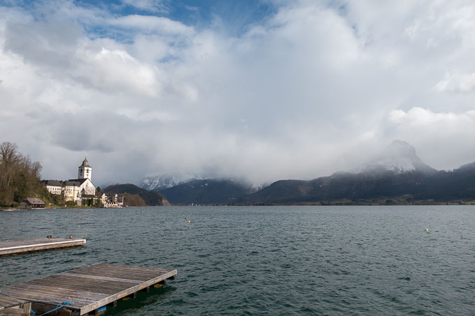 Blick auf den Wolfgangsee