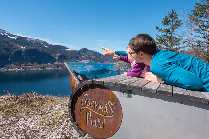 Gschma Platzl Wolfgangsee Scheffelblick