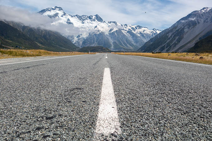 Neue Perspektiven Mt Cook Neuseeland