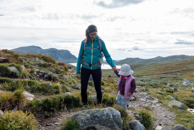 Wanderung Gaustatoppen Norwegen mit Kleinkind