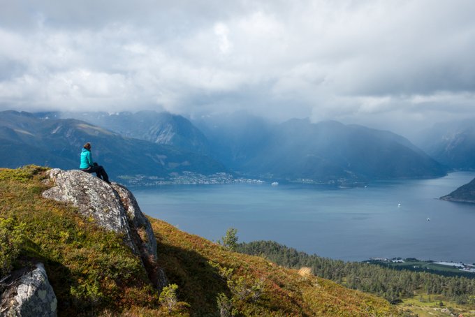 Wanderung Sognefjord Vangsnes