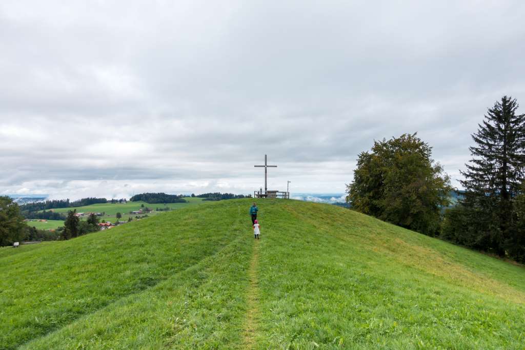 Wandern Martinshöhe Oberreute