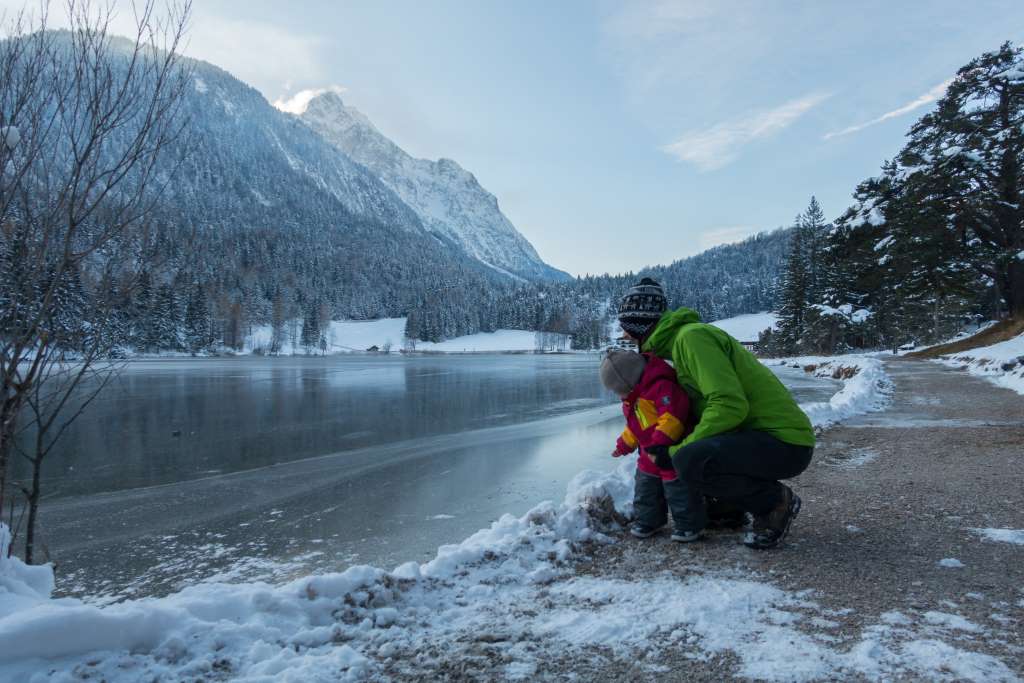 Winterwandern Kinder Mittenwald