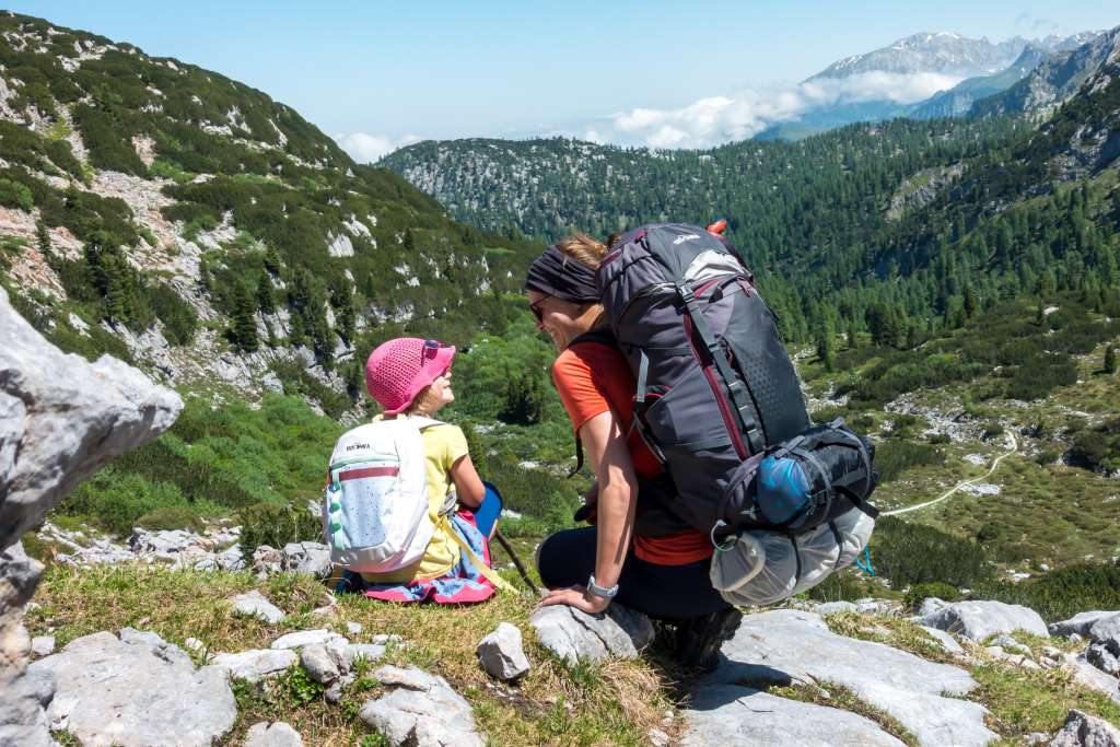 Hüttentour mit Kindern Steinernes Meer wandern