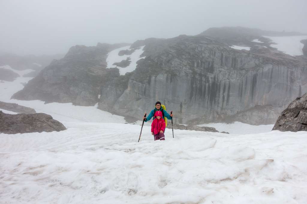 Wandern Steinernes Meer Schnee