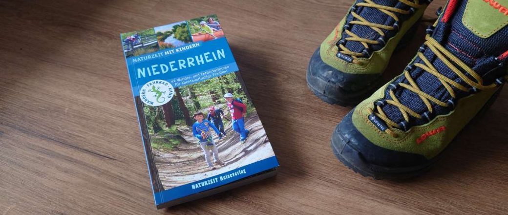 Niederrhein mit Kindern: 3 Wandertipps und eine Buchempfehlung für aktive Familien