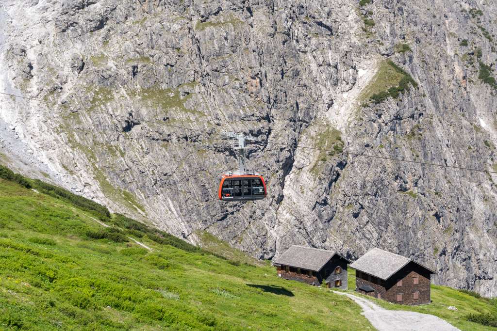 Lünerseebahn Montafon mit Kindern