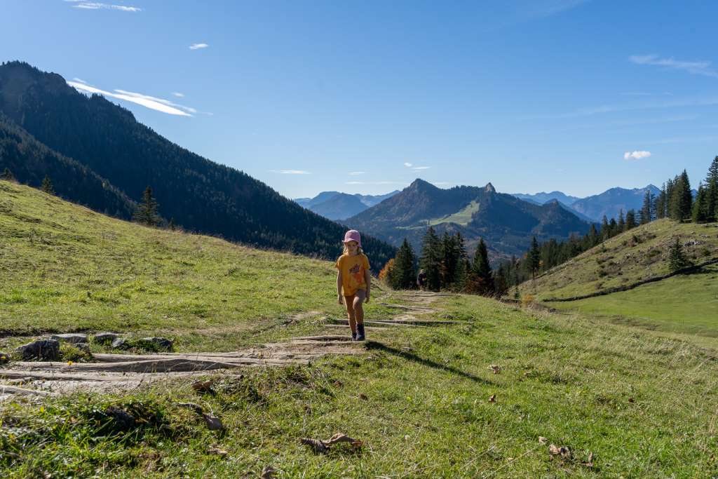 Chiemgauer Alpen Wandern mit Kinder
