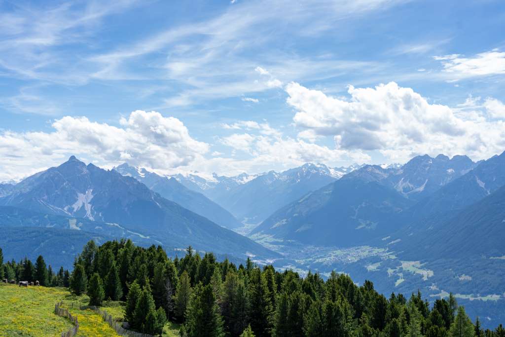 Blick ins Inntal Patscherkofel