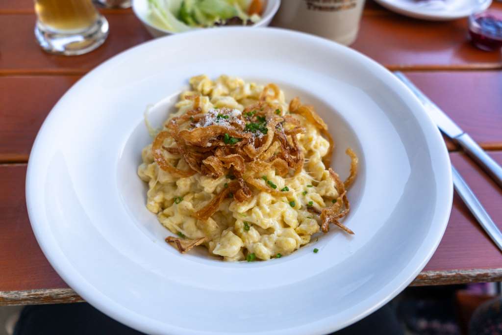 Essen Traunsteiner Hütte Winklmossalm