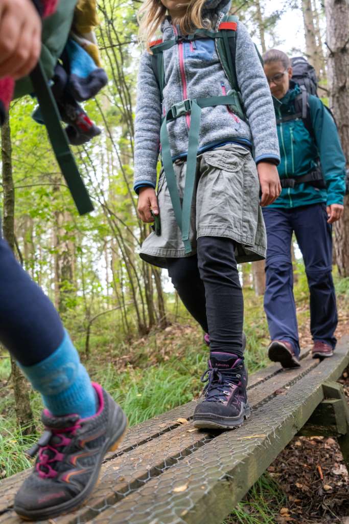 Wanderschuhe Kinder Trekking in Schweden