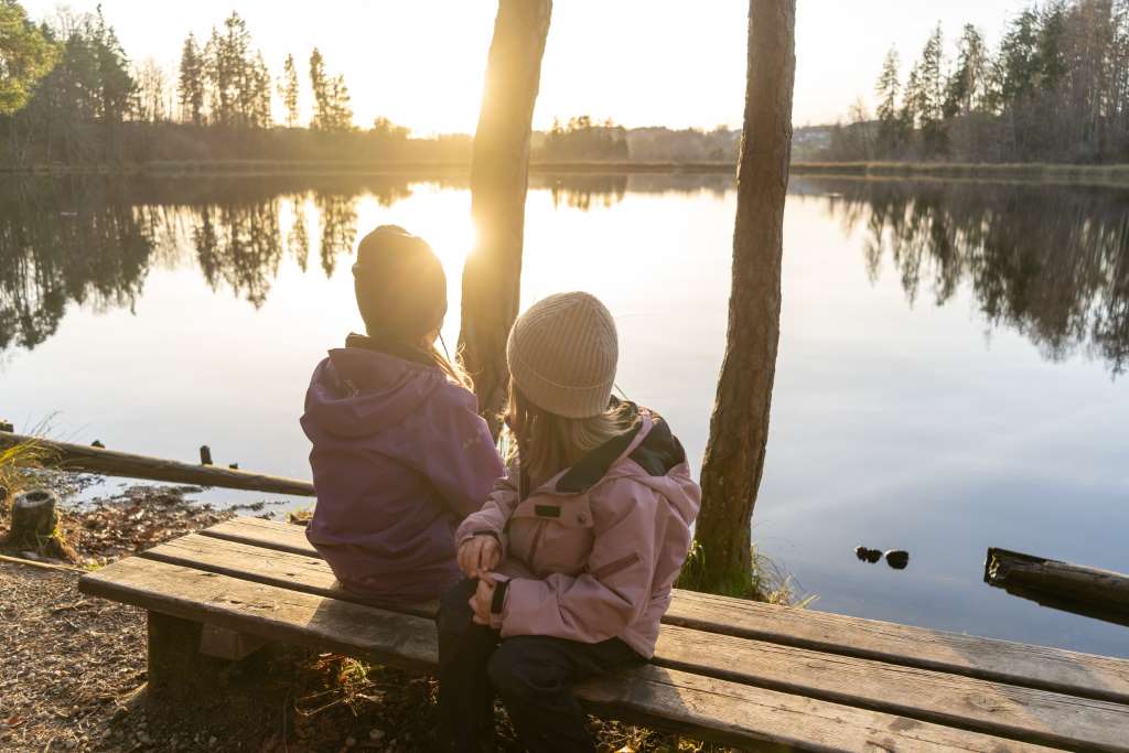 Abendstimmung in der Eggstätt-Hemhofer Seenplatte